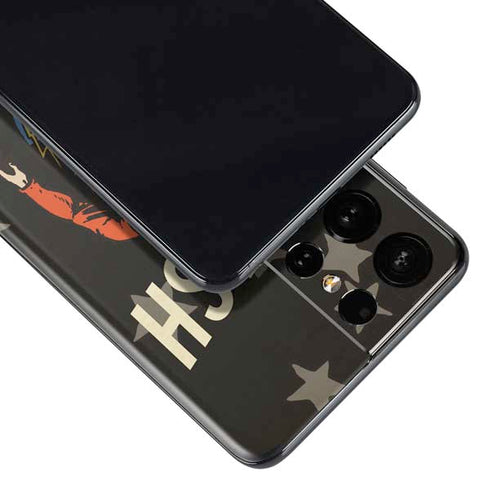 DC Comics The Flash Retro Action Pose Galaxy S21 Ultra 5G Skin